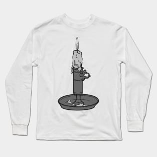 Melting Candle Long Sleeve T-Shirt